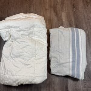 Restoration Hardware Baby & Child Teen Twin DUVET COVER And Comforter Insert